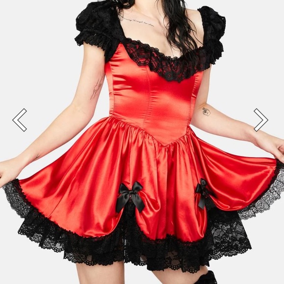 Dolls Kill Dresses & Skirts - NWOT Current Mood Red/Black Dress